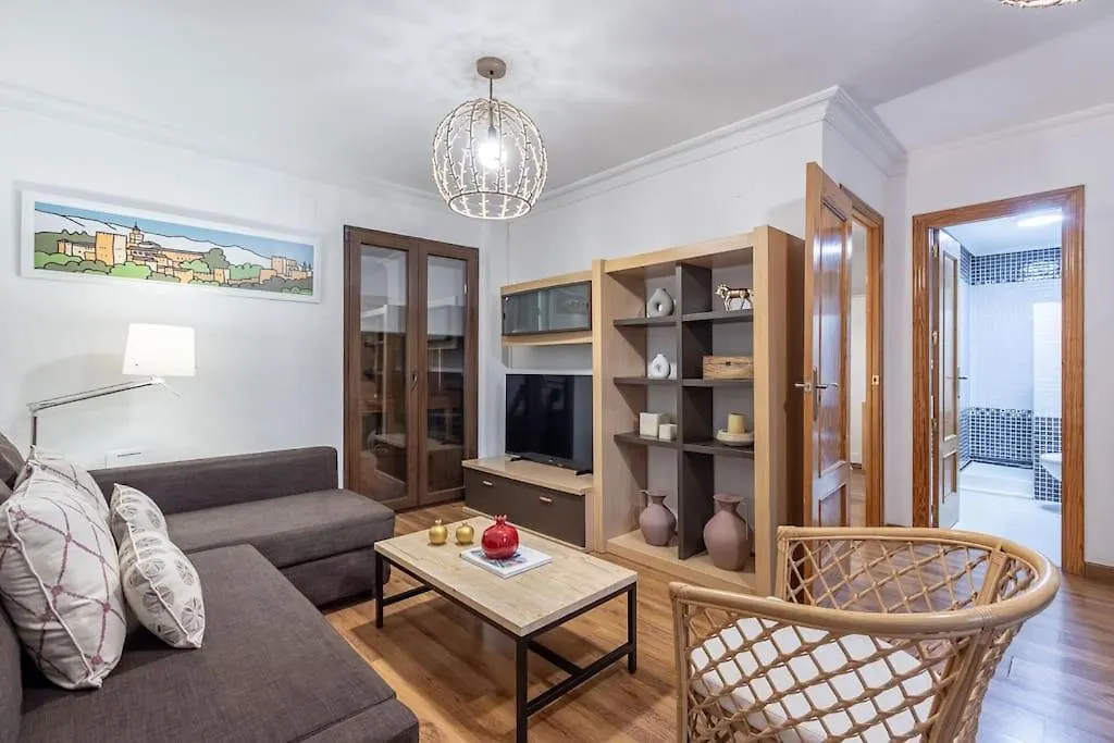 Apartamento Con Terraza A 4 Minutos De La Catedral Granada