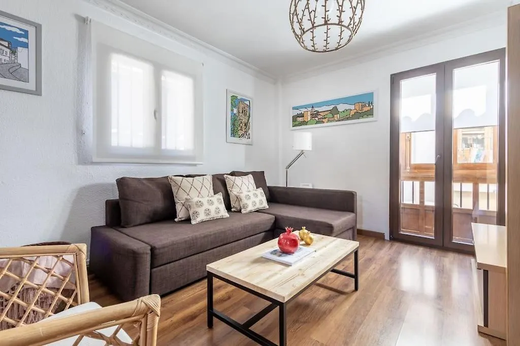 Apartamento Con Terraza A 4 Minutos De La Catedral Granada