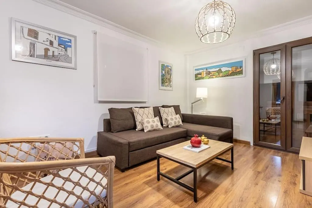Apartamento Con Terraza A 4 Minutos De La Catedral Granada 0*,
