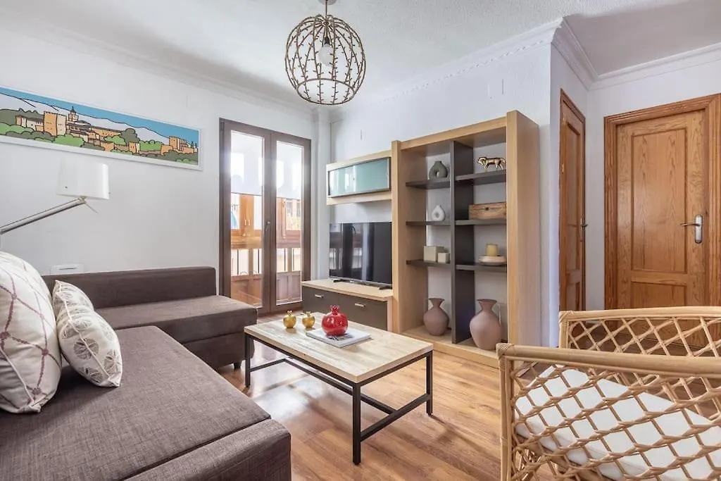 Apartamento Con Terraza A 4 Minutos De La Catedral Granada